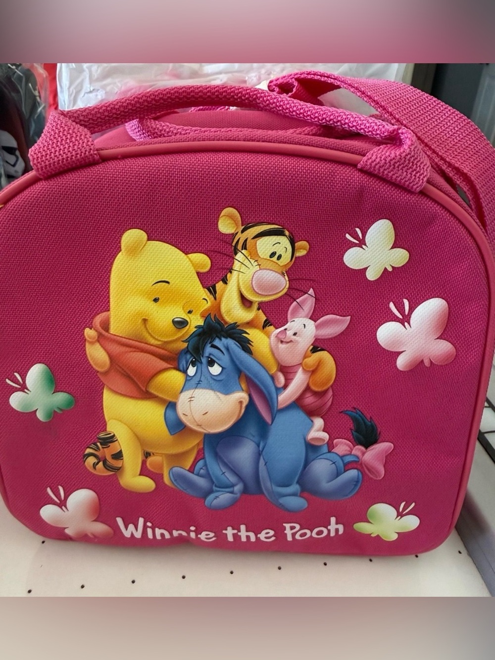 Disney Pink Winnie the Pooh Character Kids Backpack
